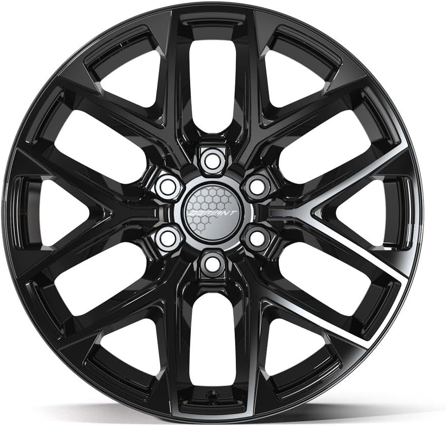 DEFIANT Wheels DF17C 20 Inch Rim Fits 6x135 20x9 Gloss Black (1)
