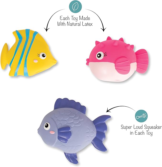 Juguete para Perro Fringe Studio Latex Set 3 Piezas Stay Salty miniatura 2