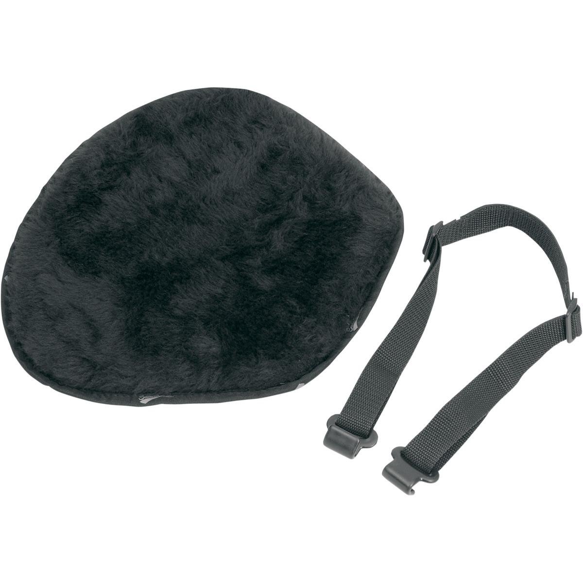 Saddlemen Saddlegel Seat Pad w/Synthetic Sheepskin Cover - X-Large/Black