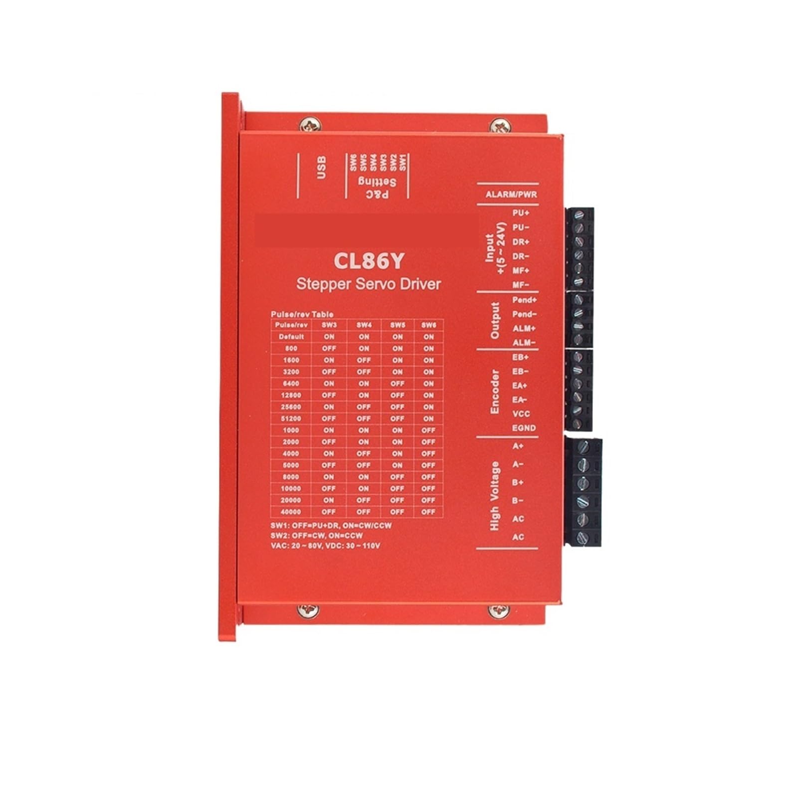 Démarreur électronique Nema 34 boucle fermée driver pas à pas servo
