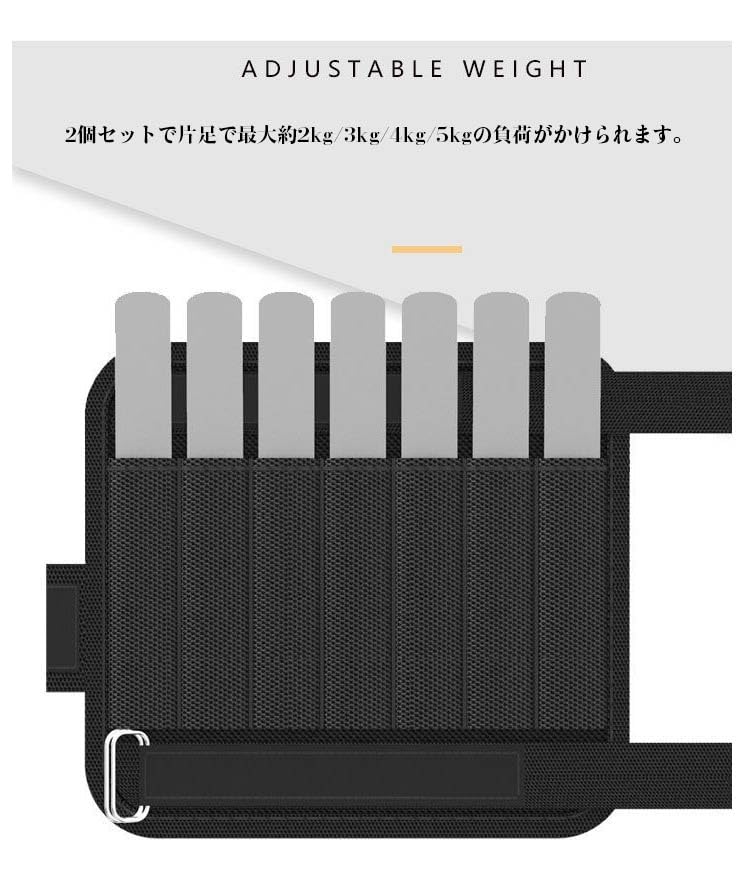 Amazon.co.jp: アンクルウェイト 2個入 リストウェイト パワーアンクル