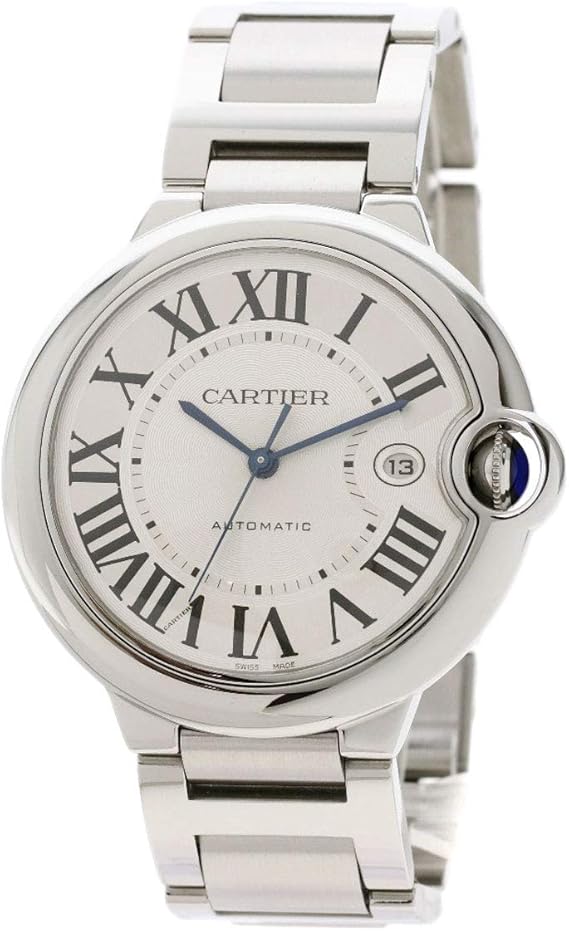 Cartier Ballon Bleu 42mm 18k Yellow Gold \u0026 Steel Mens Automatic Watch 3001  | Jewels in Time