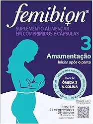 Multivitamínico Femibion 3 para Amamentação 28 Comprimidos e 28 Cápsulas, Femibion