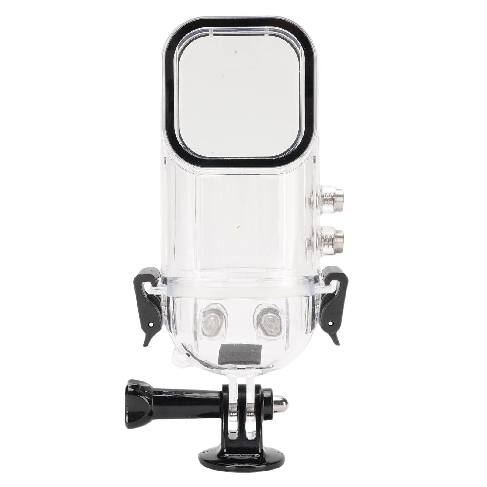 Generic Custodia Subacquea Antipioggia per Action Camera X3 Custodia Subacquea con Obiettivo Ad Alta Definizione per L'acquisizione di Pellicole Trasparenti