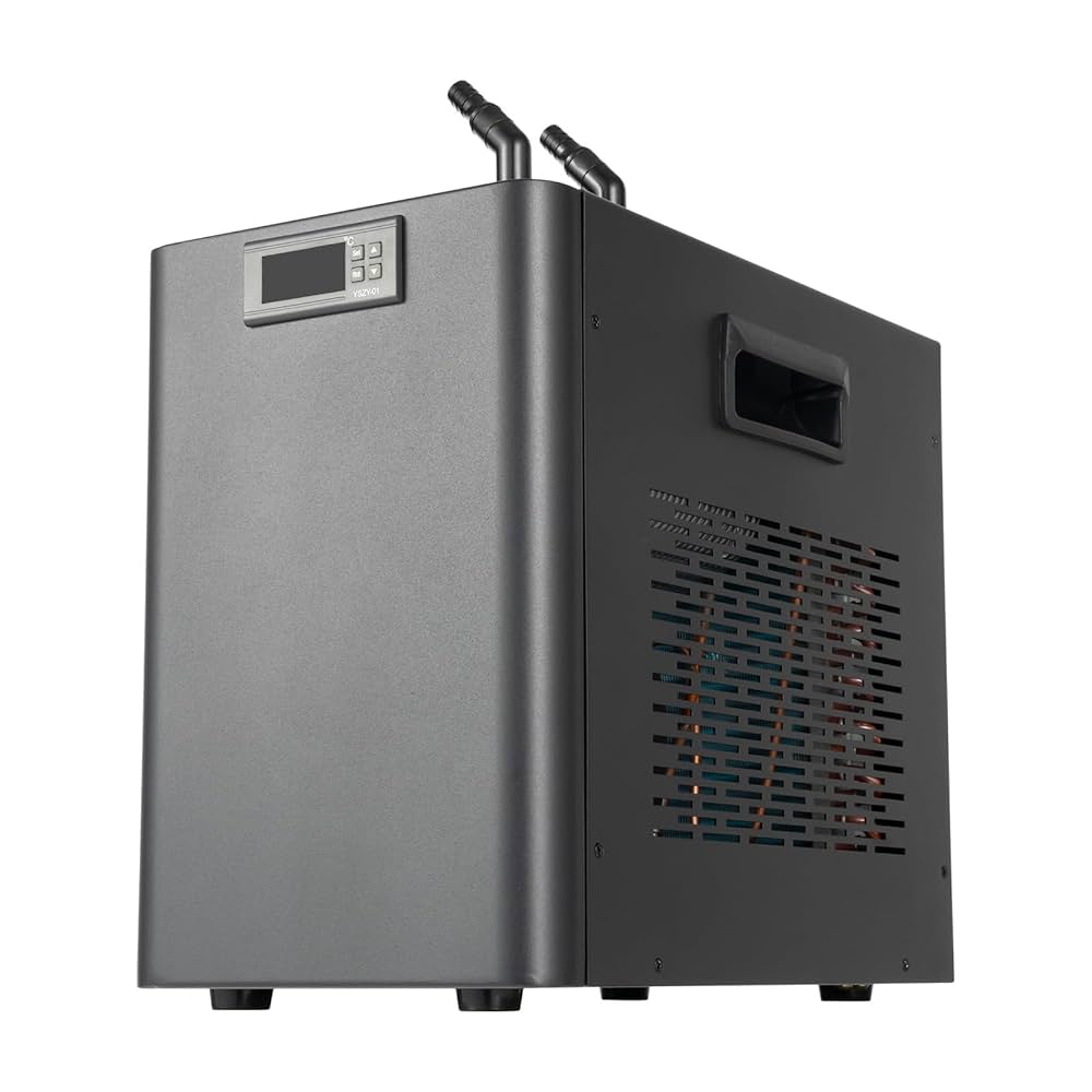 水槽冷蔵庫 Amazon.com: Aquarium Chiller,60L Quiet Water Chiller, 200W