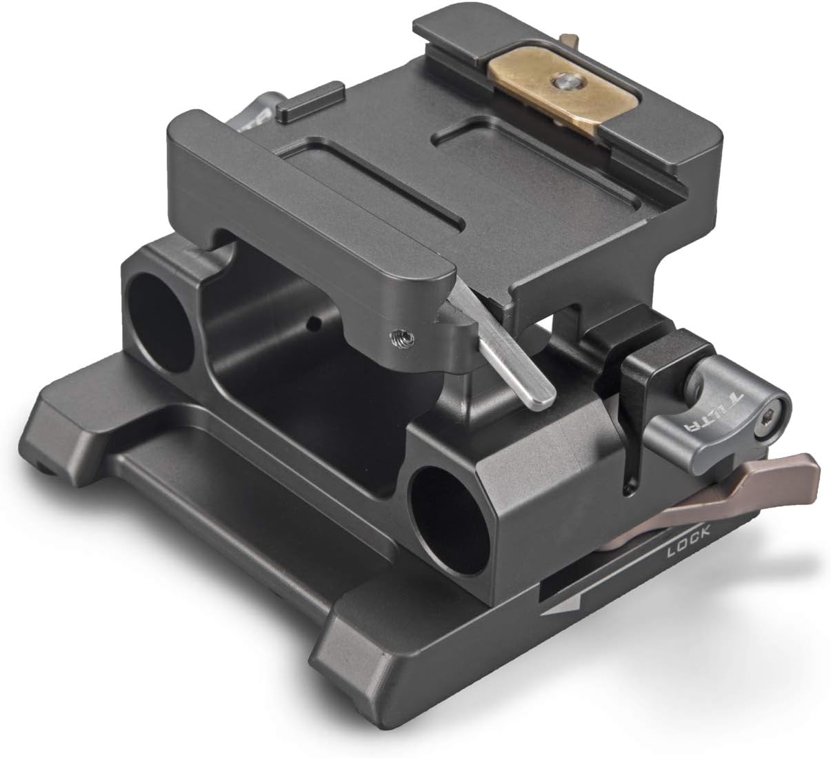 Tilta TA-BSP2-15-G 15mm LWS Baseplate Type II pour TILTAING TA-T17 Sony A7R III / A7 III / A7R IV A7/A9 Panasonic GH5 / 
