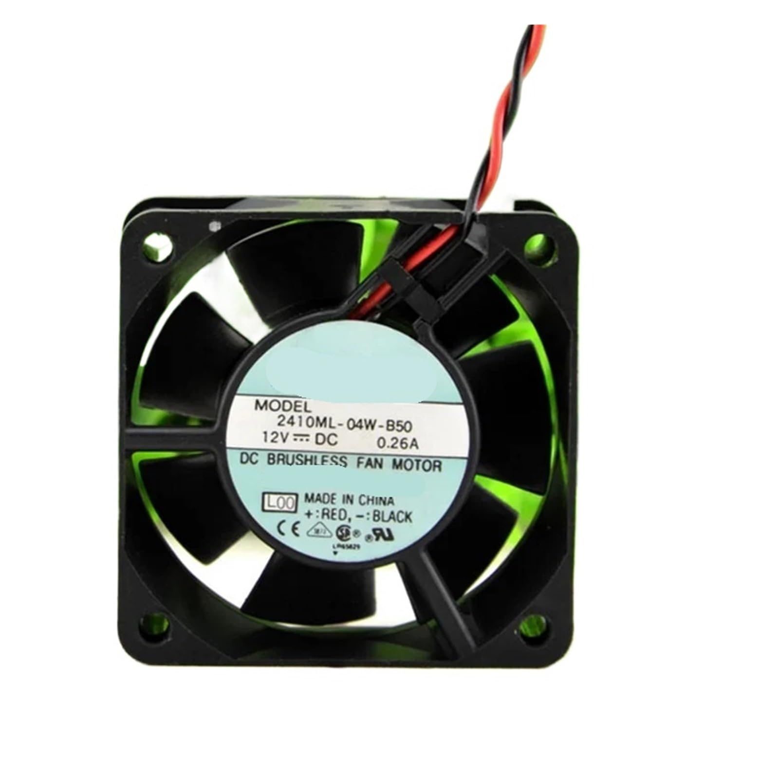 YMUGUEGH 2410ML-04W-B50 6025 12V 0.26A 6CM Cooling Fan