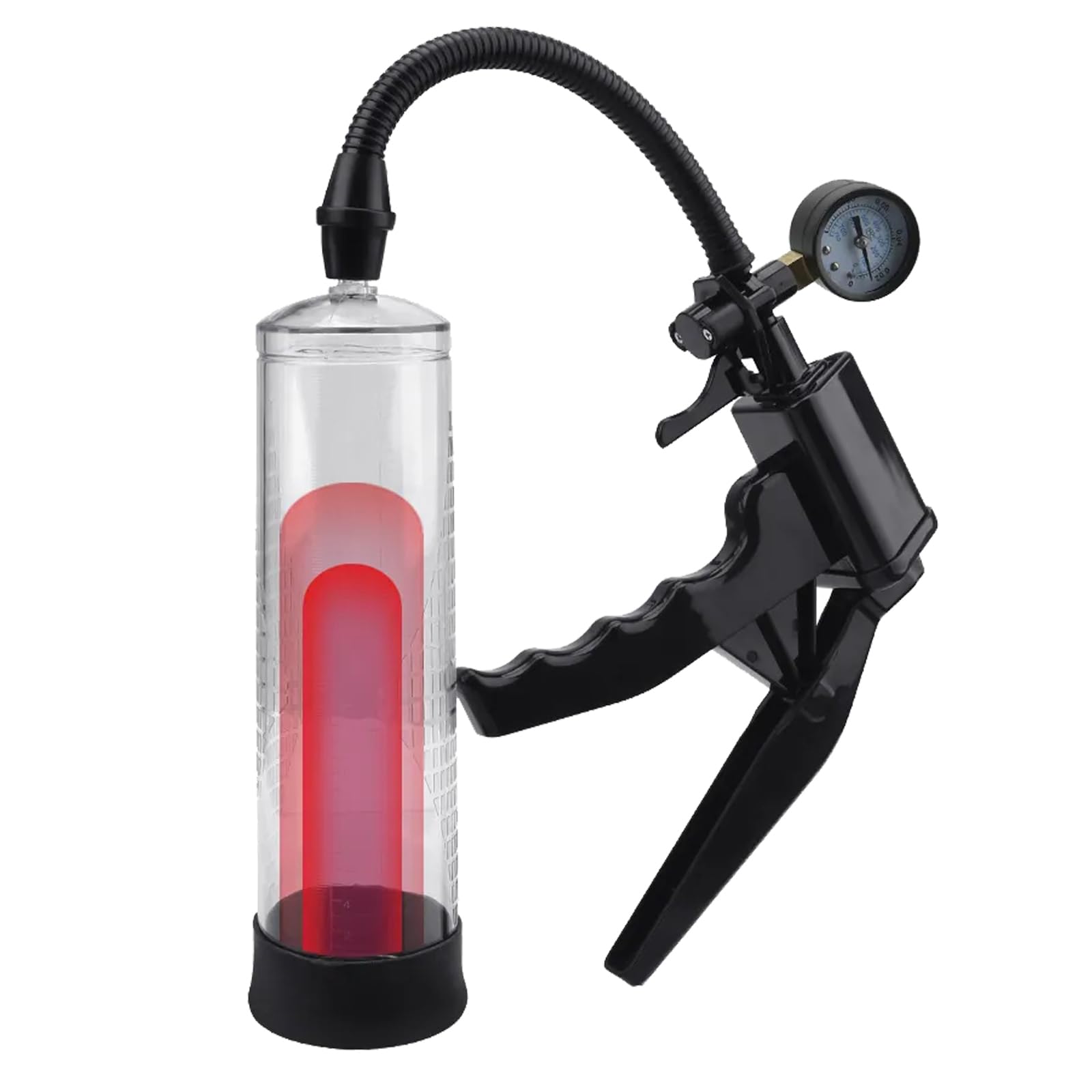 Pompes à pénis avec tube en silicone, pompe à main pour érection, extension du pénis, augmentation de la puissance du pénis, agrandissement du pénis, aide à l'impuissance, entraîneur de pénis