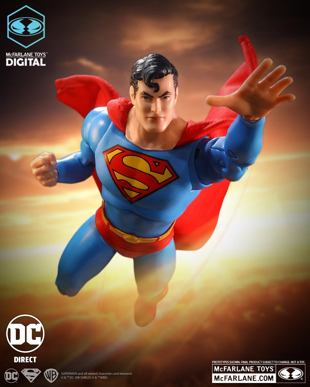 McFarlane Toys - Superman (The Silver Age) Digital Collectible