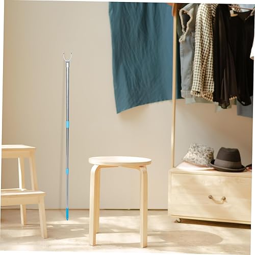 Miniatura 8 de Costura de la ropa riel extender el alcance del palillo de la casa de la sala de estar esenciales de la barra de cortina Ganchos de barra de secado