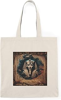 شنطة يد كبيرة توت بتصميم مصري قديم بسوستة من توتي باج 287