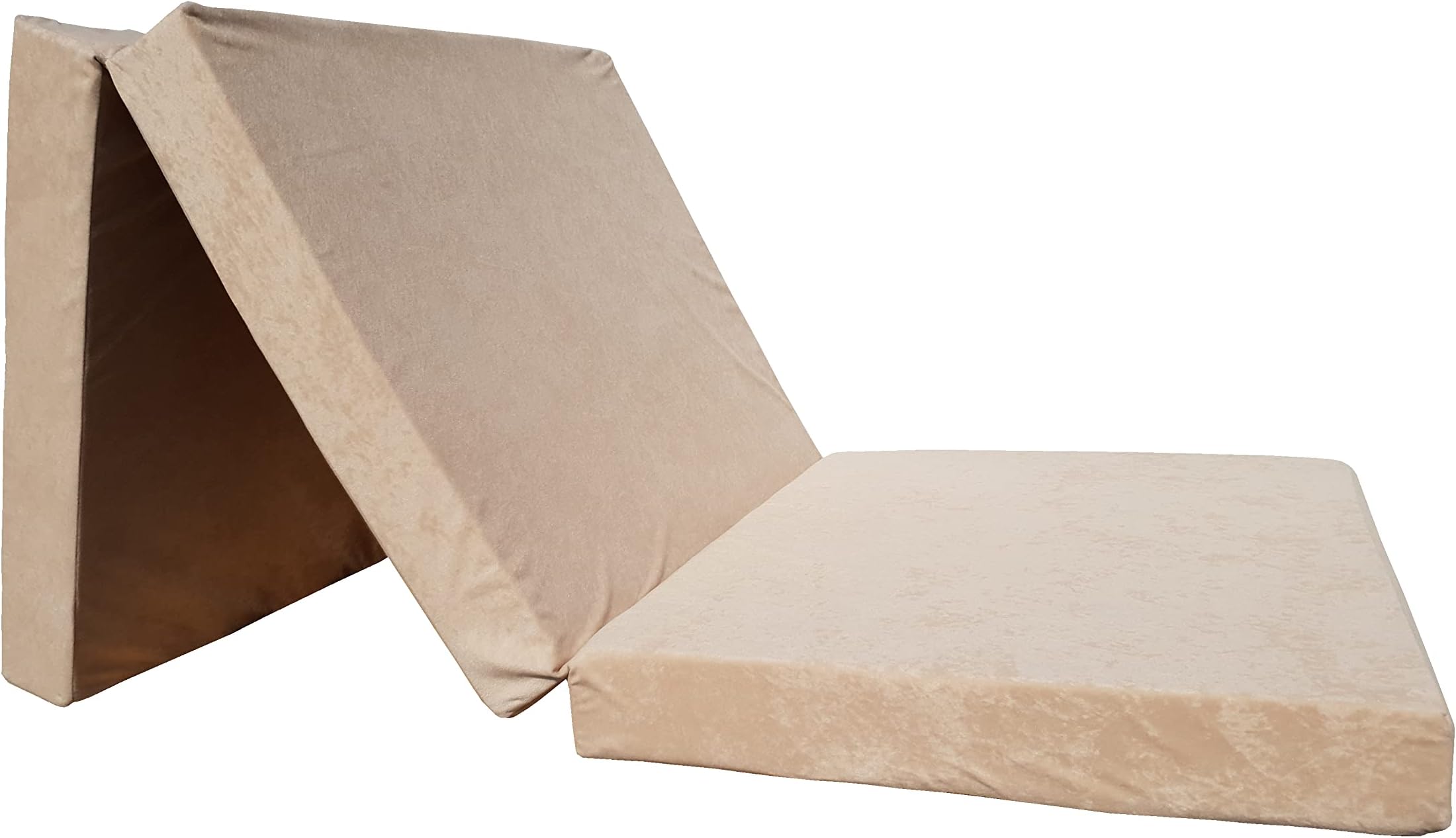 Natalia Spzoo folding mattress 198X80X10 cm (Beige)