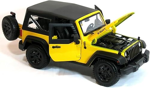 Jeep Wrangler 2014 Escala 118 Edición Especial coche fundido a troquel disponible en Yaxa Venezuela