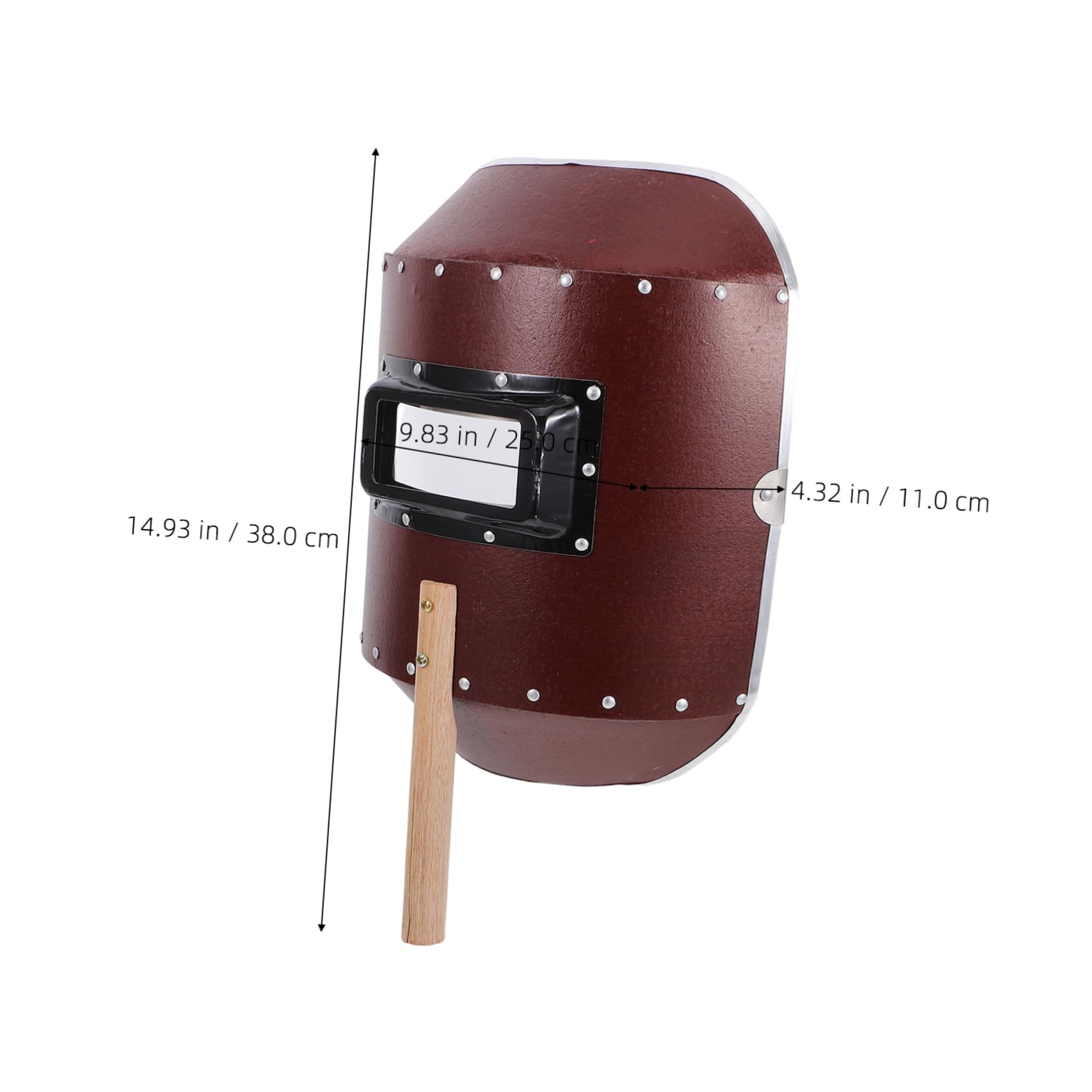 KICHOUSE Professional Welding Shield Lightweight Handheld Mask Arc Electric Welding Protection