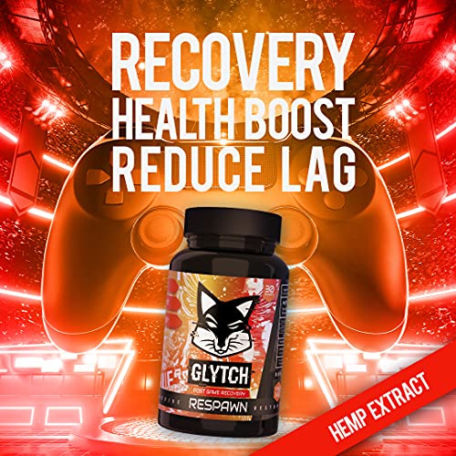 Gaming Supplement Post Game Recovery Hemp Gummies | Glytch Respawn - Image 3