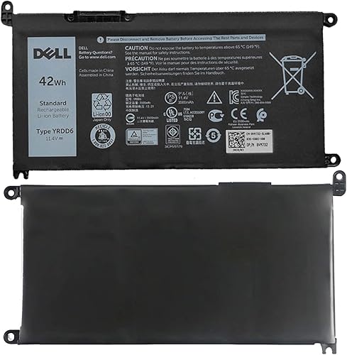 Miniatura 4 de DELL YRDD6 1VX1H - Batería para Dell Inspiron 5482 5485 7586 3583 5491 5591 5481 3310 2 en 1 5593 5584 3493 3793 5480 3588 2 558 1 5590 3584 5493