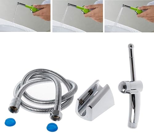 Miniatura 8 de Kit de enema de ducha para el hogar, limpiador anal vaginal, boquilla de limpieza anal, apta para sistema regulador de ducha para hombres y mujeres,