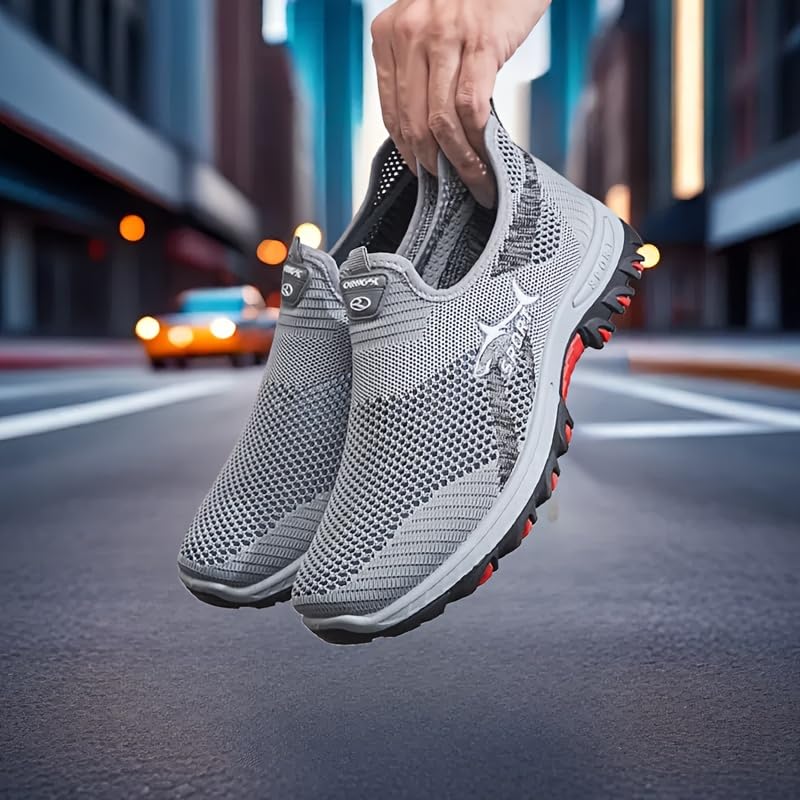 Men's Spring and Summer Sports Shoes are Breathable and Lightweight, with a Soft Rubber Base, Suitable for Daily use2