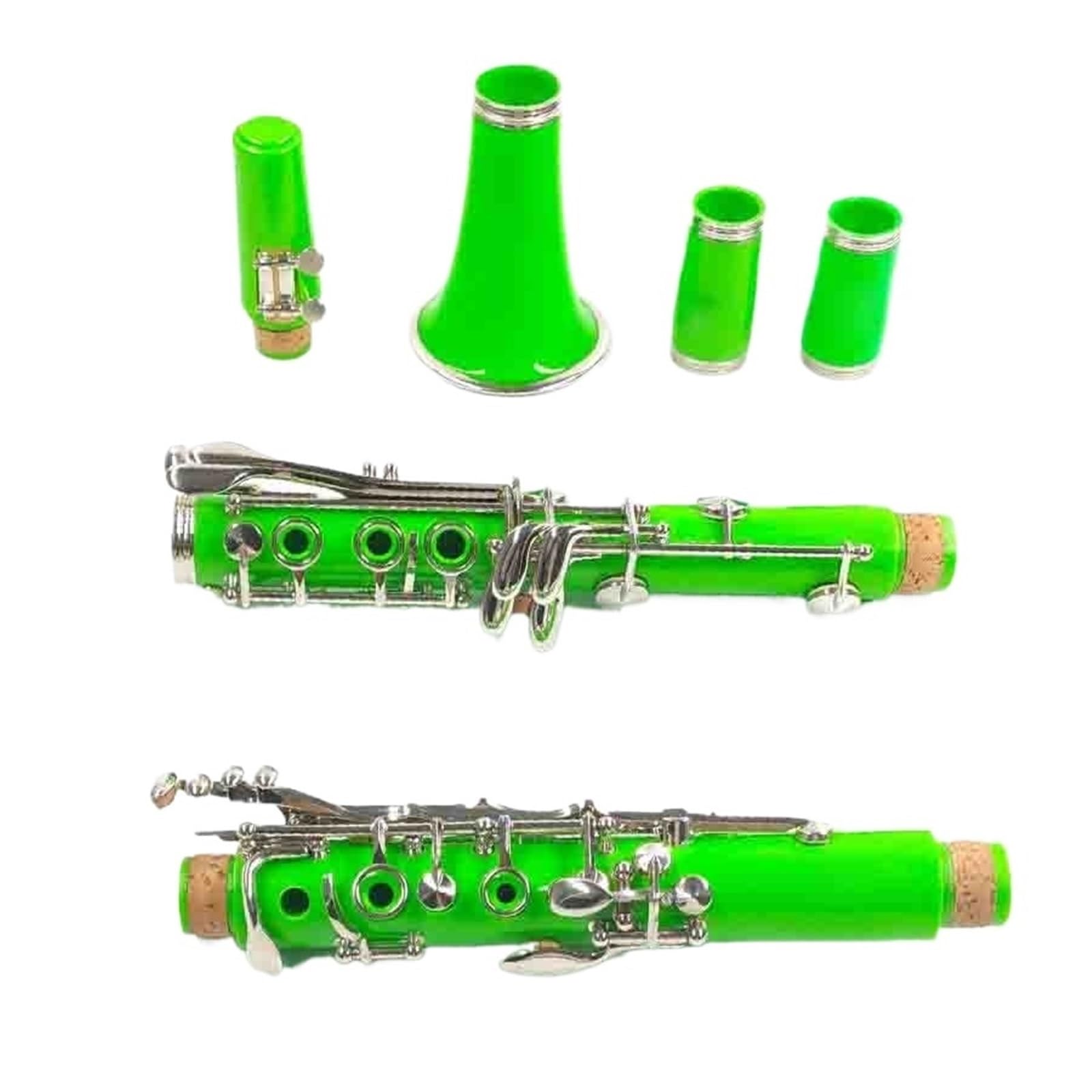 Instrumento Musical Clarinete Clarinete De Material ABS De 17 Teclas En Color Si Bemol