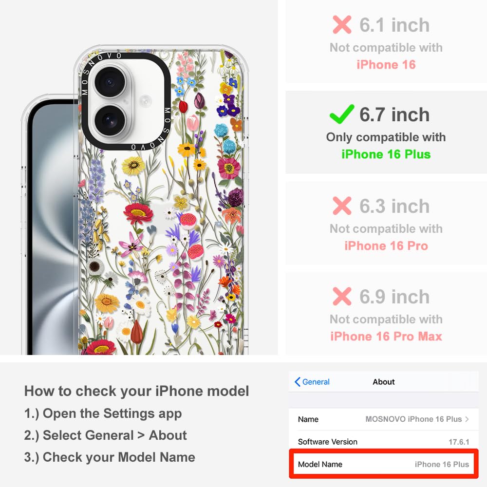 MOSNOVO Case for iPhone 16 Plus - Image 2