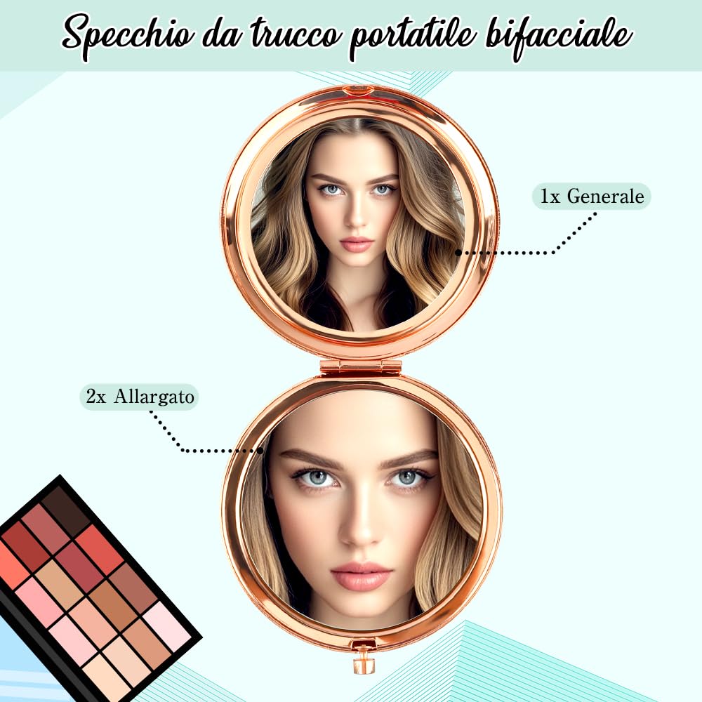Regalo Maestra,Regalo Maestre Fine Anno,Regalo Per Insegnante,Idee Regalo Insegnanti Specchio Compatto,Regali Maestre,Regalo Maestra Educatrice Fine Anno,Regalo Per Maestra Asilo,Regalo Maestre Natale