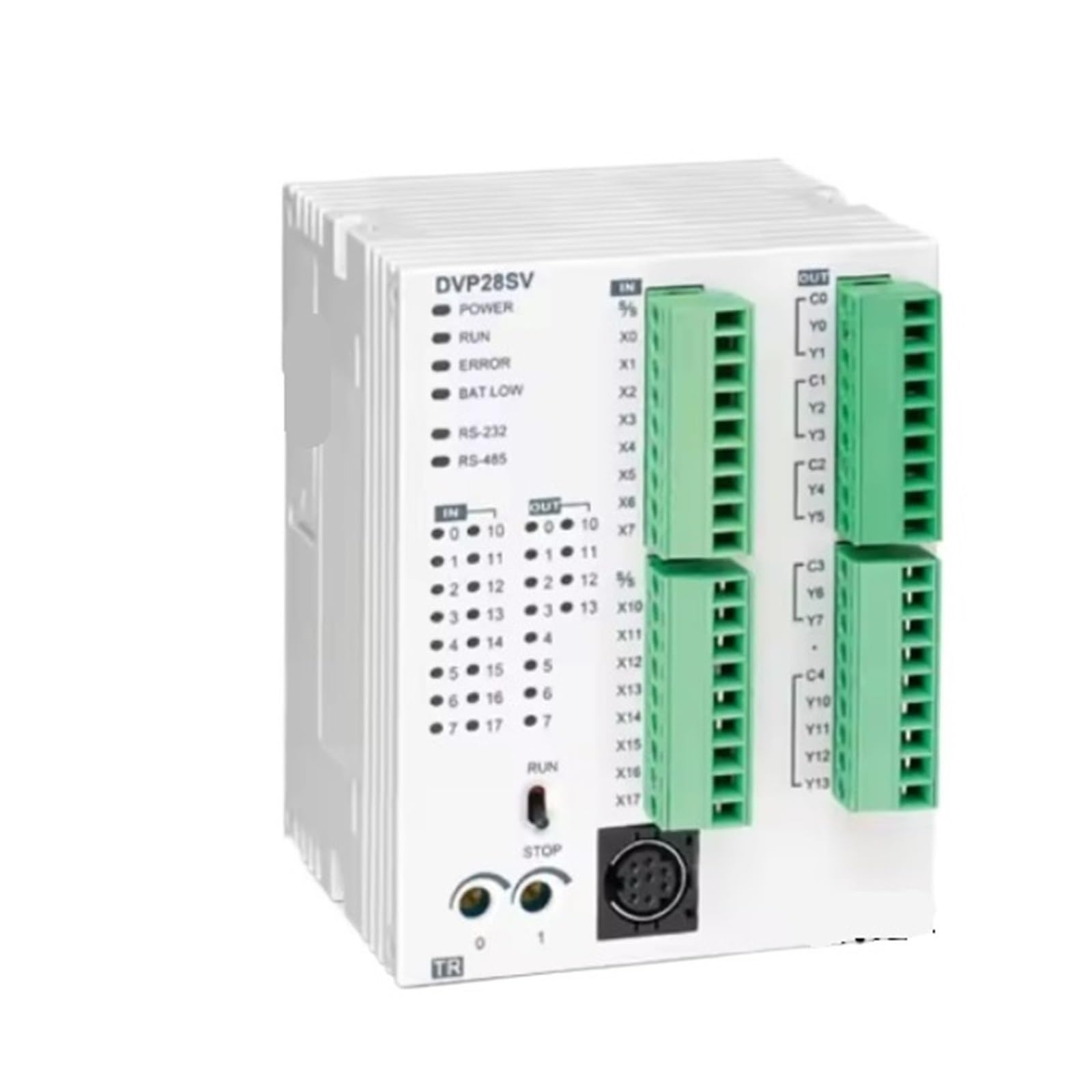 Contrôleur programmable 24 V CC DVP20SX211T résout les pannes de synchronisation