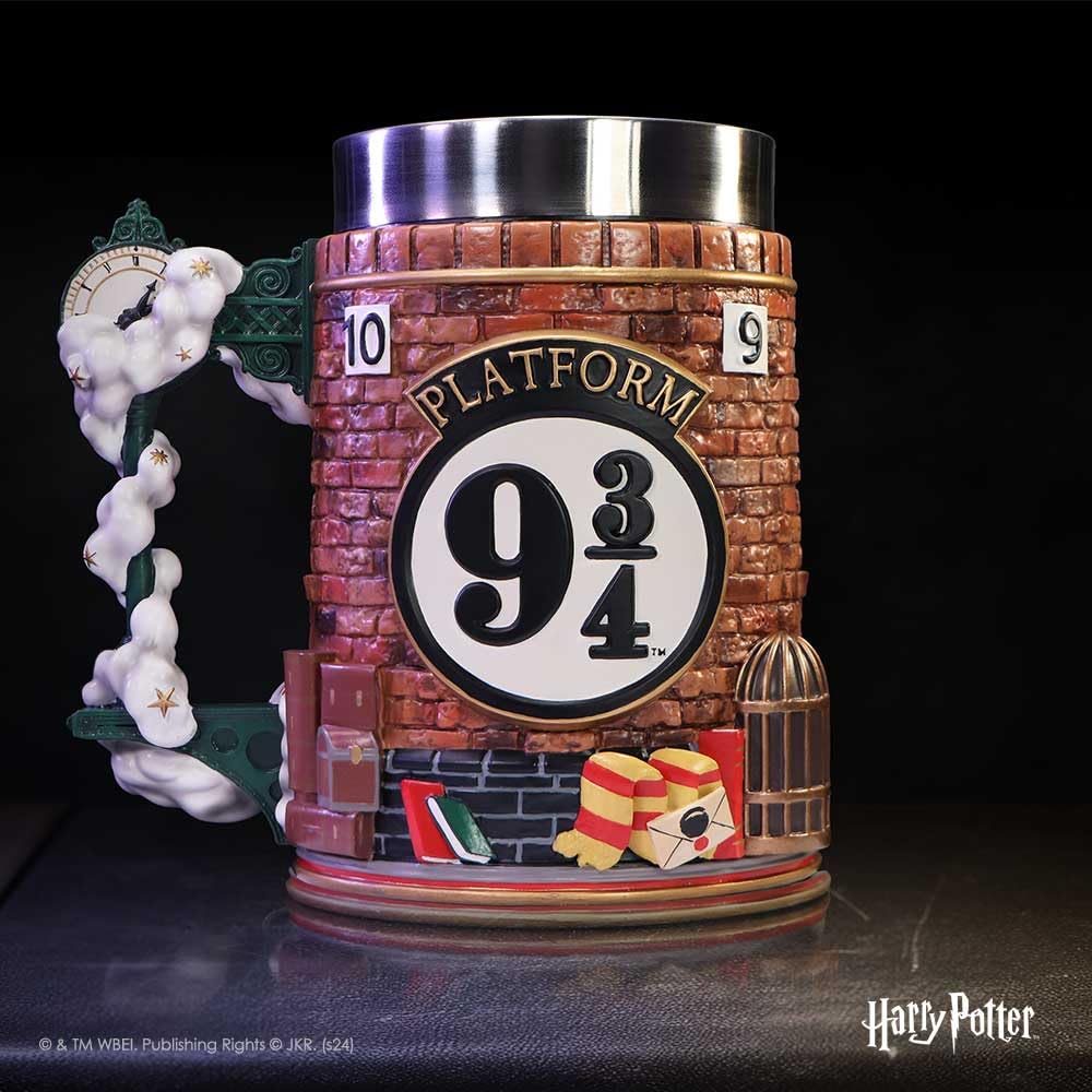 Nemesis Now Chope de collection Harry Potter Platform 9 ¾, sous licence officielle Wizarding World, pour fans et collectionneurs