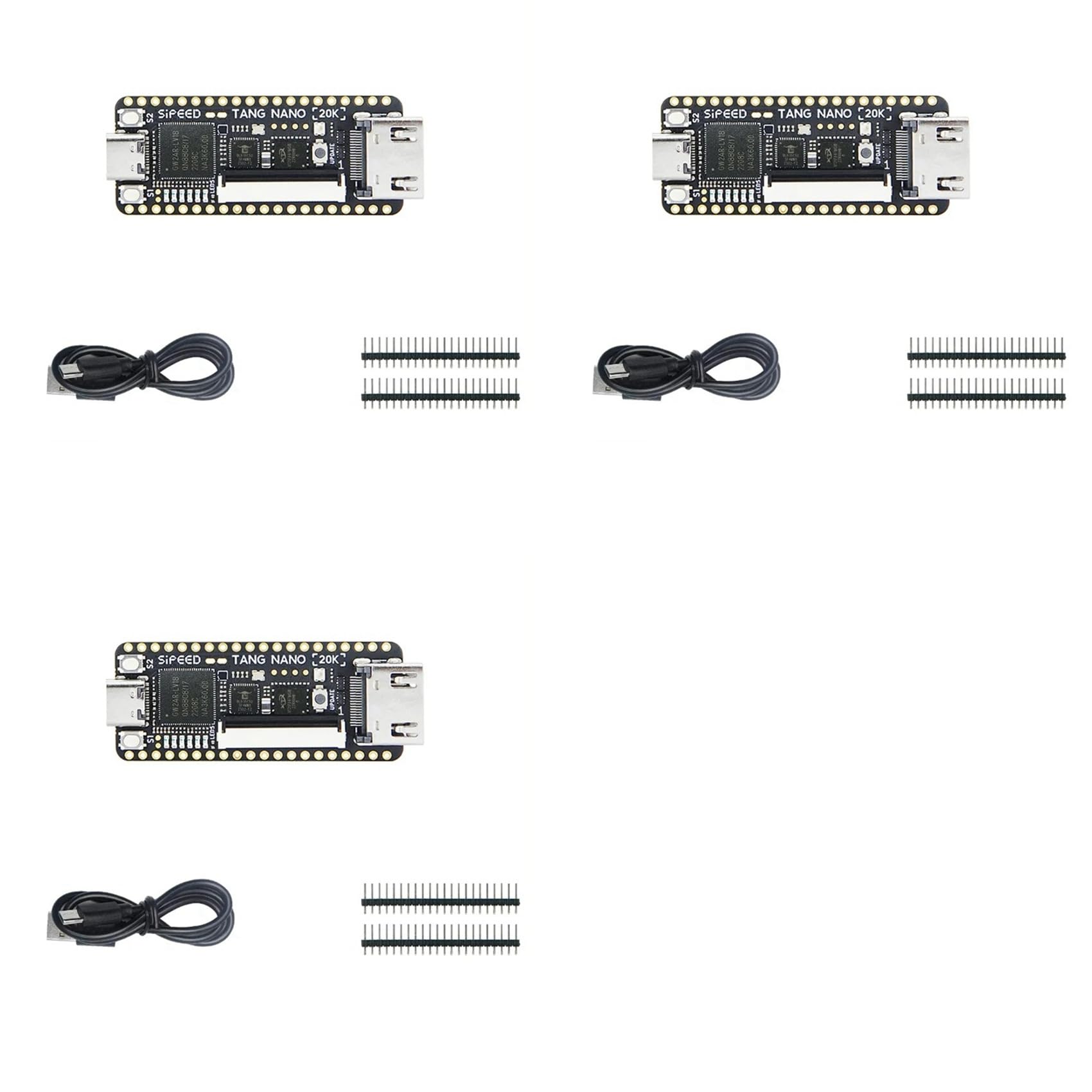 3X Scheda di Sviluppo FPGA Nano 20K RISCV Linux per Lettore di Giochi retrò