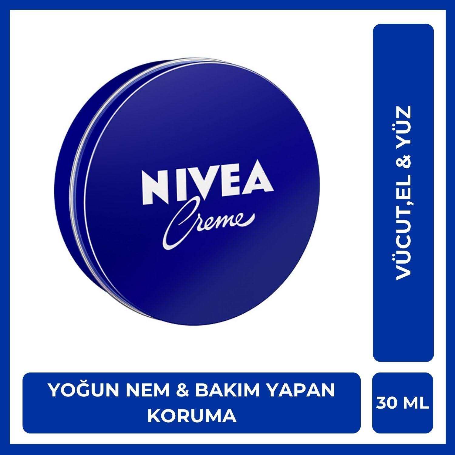 NIVEA Yoğun Nemlendirici El Kremi 75ml + Besleyici Vücut Sütü 400 ml + Nemlendirici Bakım Kremi 30 ml