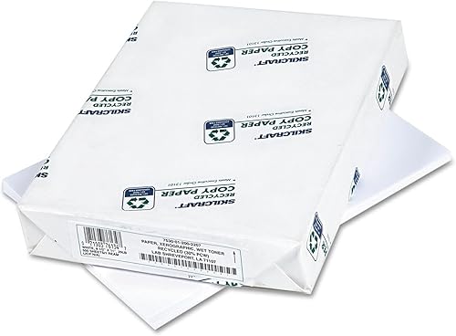 AbilityOne - Papel de tóner húmedo - 8 1/2" x 11", 20 lb, blanco 7530-01-200-2207: Caja, 10 artículo(s)