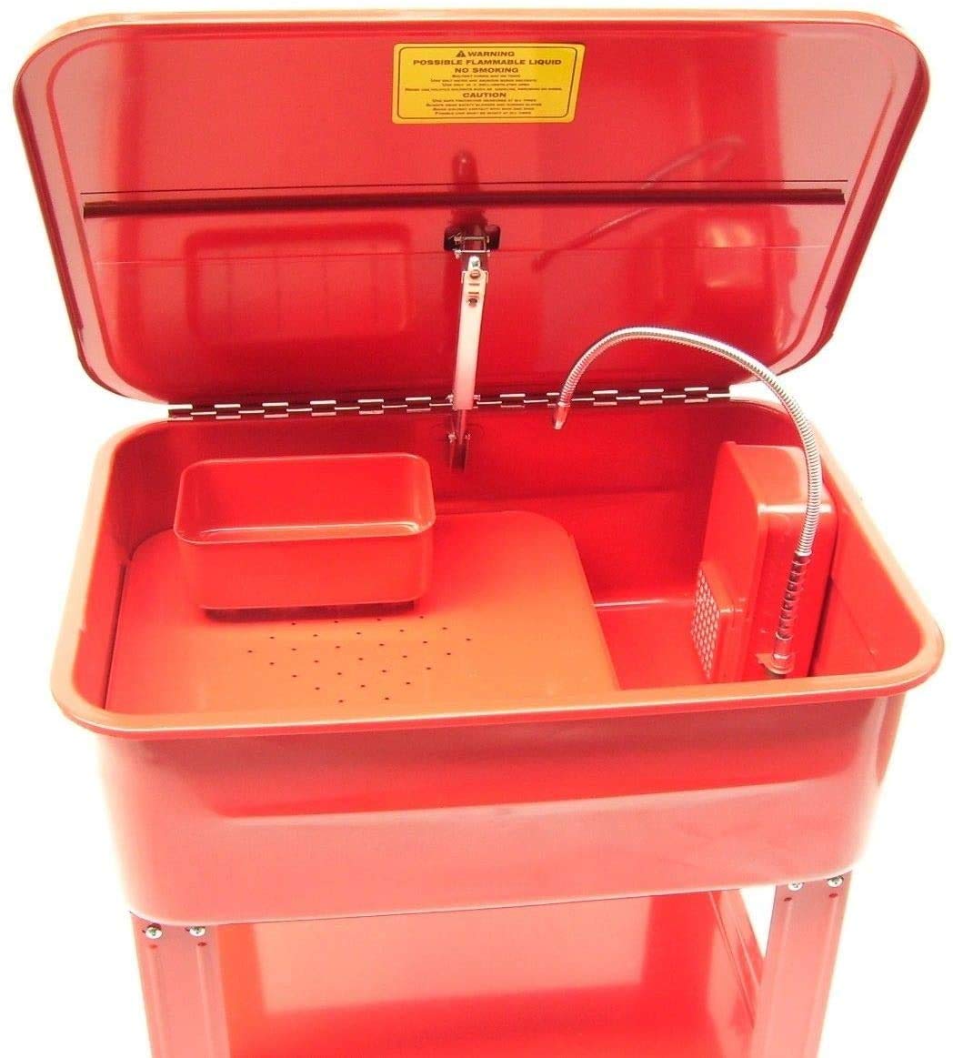 D&L TEILEWASCHGERÄT 80 L mit Pumpe + Waschpinsel Bürste Waschgerät Waschmaschine AWZ