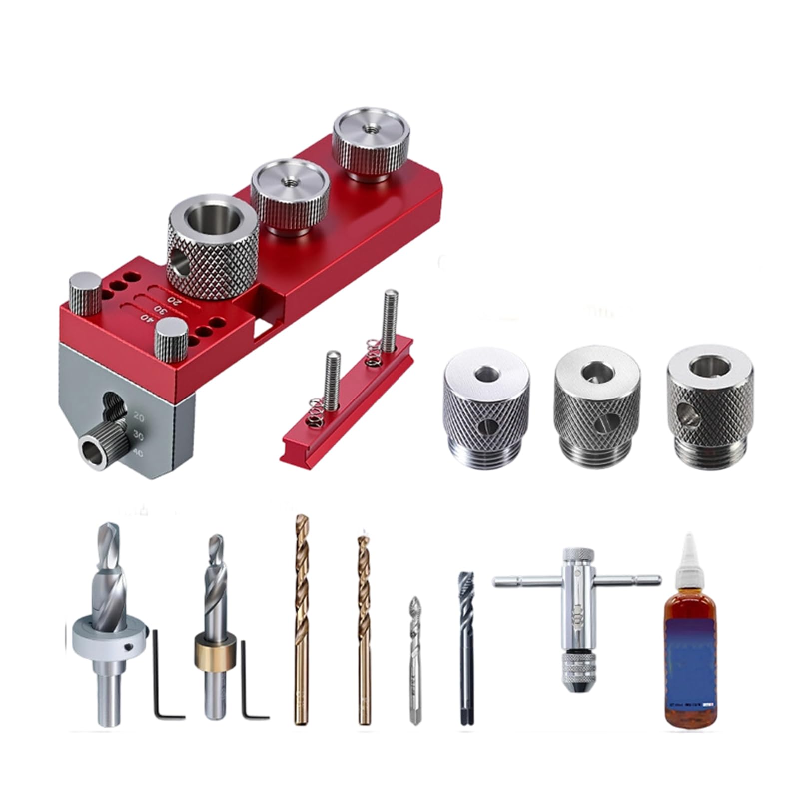 Zyouqi G. 1 Set Professional Aluminum Profile Drilling Positioner Set With High Accuracy For Efficient Wood And Metal Working Applications Drill Template For Aluminum Profile Drilling Jig