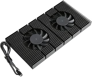 RTX 3090/3080/3070 Graphics Card Brace Support, GPU Video Card Holder for RTX 3090 RTX3080 RTX3070 Graphics Card GPU Bracket for Custom Desktop PC Gaming, with Cooling Fan