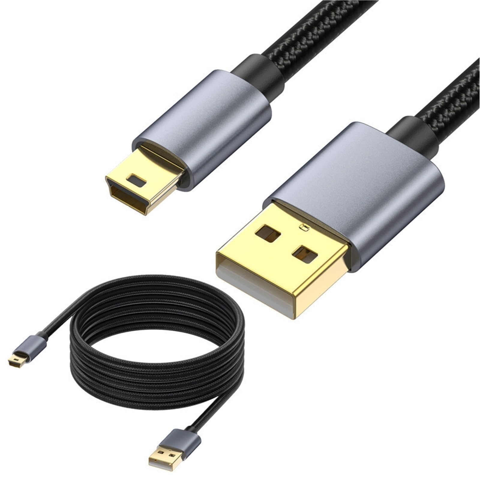 Mini kabel USB standardowy USB 2.0 do mini B męski przewód