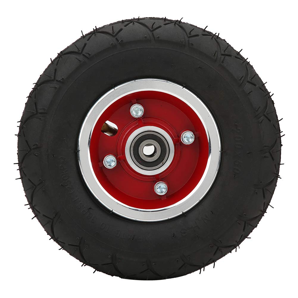Electric Scooter Front Tyre Tire, 8 Inch 200x50 Universal Inflatable Front Tires For Electric Scooters With Hub Bearing