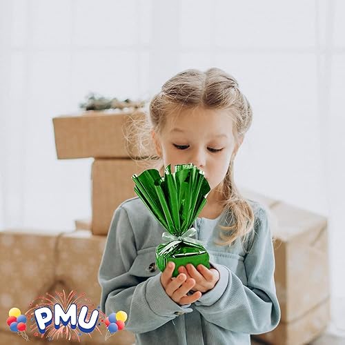 Miniatura 4 de PMU Rollo de Mylar para regalo, papel de aluminio metálico altamente reflectante, papel de regalo perfecto para regalos, canastas, bodas,