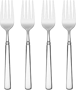 Oneida 2267004D Easton Fine Flatware Salad Forks, Set of 4