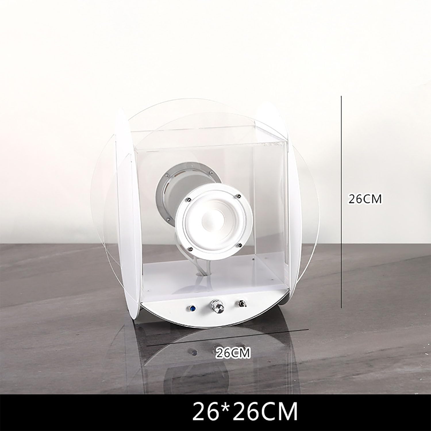 Altoparlante Bluetooth, cornice musicale lettore CD con distinti strati musicali, effetto sonoro coinvolgente e qualità del suono pura per la casa, la galleria e l'arredamento dell'ufficio