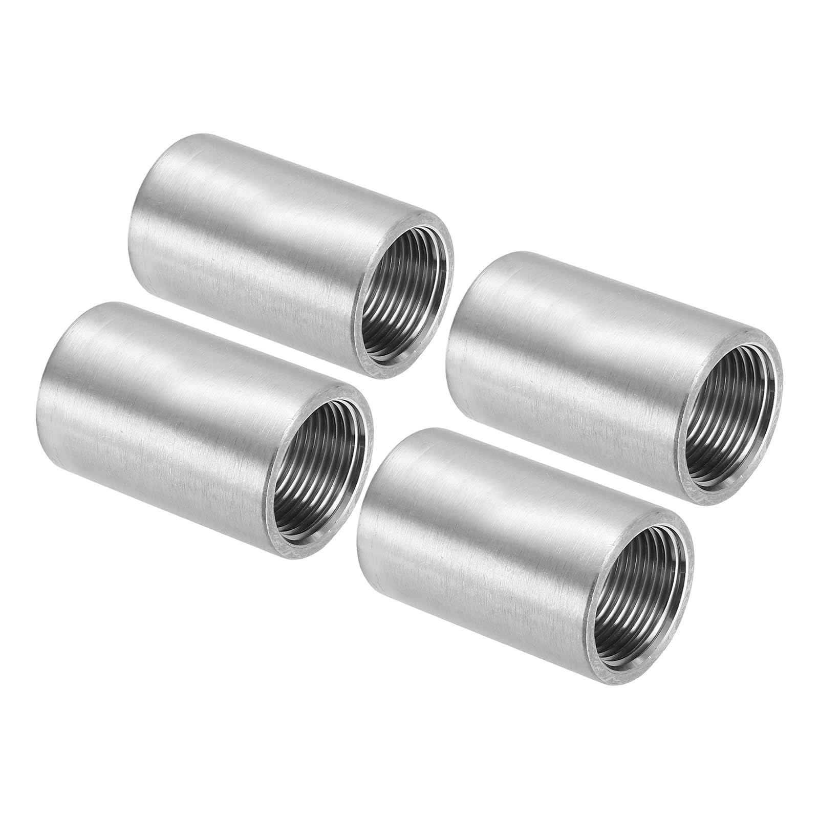 Acoplamiento de tubería de fundición PATIKIL G3/4", conector hembra de acero inoxidable, 4 pzas