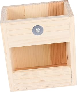 CORHAD Suporte De Grama De Coelho Suporte De Feno De Coelho Alimentador De Feno De Coelho De Madeira Alimentador De Grama De Coelho Feno De Hamster Rack De Feno De Coelho Chinchila