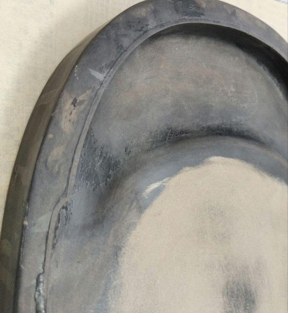 中国美術 端溪硯 古硯 端石彫 雲龍硯 唐物清代龍 文房四宝 双