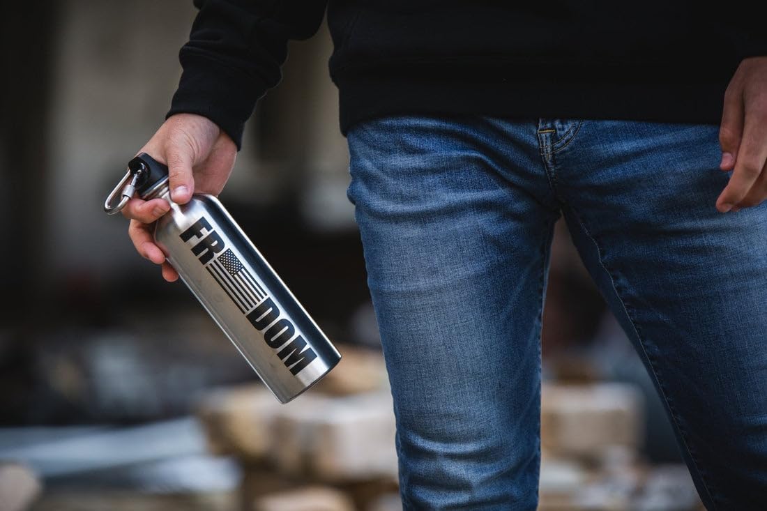 32 oz. Patriotic Water Bottles | Stainless Steel Double Wall Vacuum Insulated Water Bottle