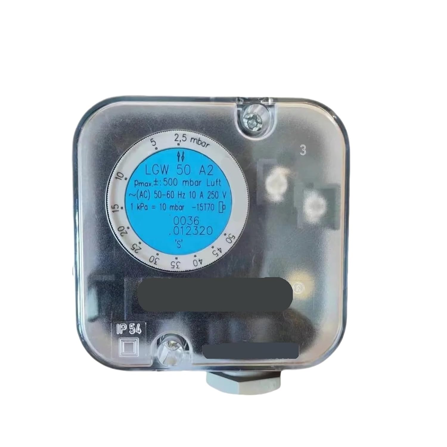 Wind Pressure Switch | Models LGW3A2, LGW10A2, LGW50A2, LGW150A2(LGW50A2)