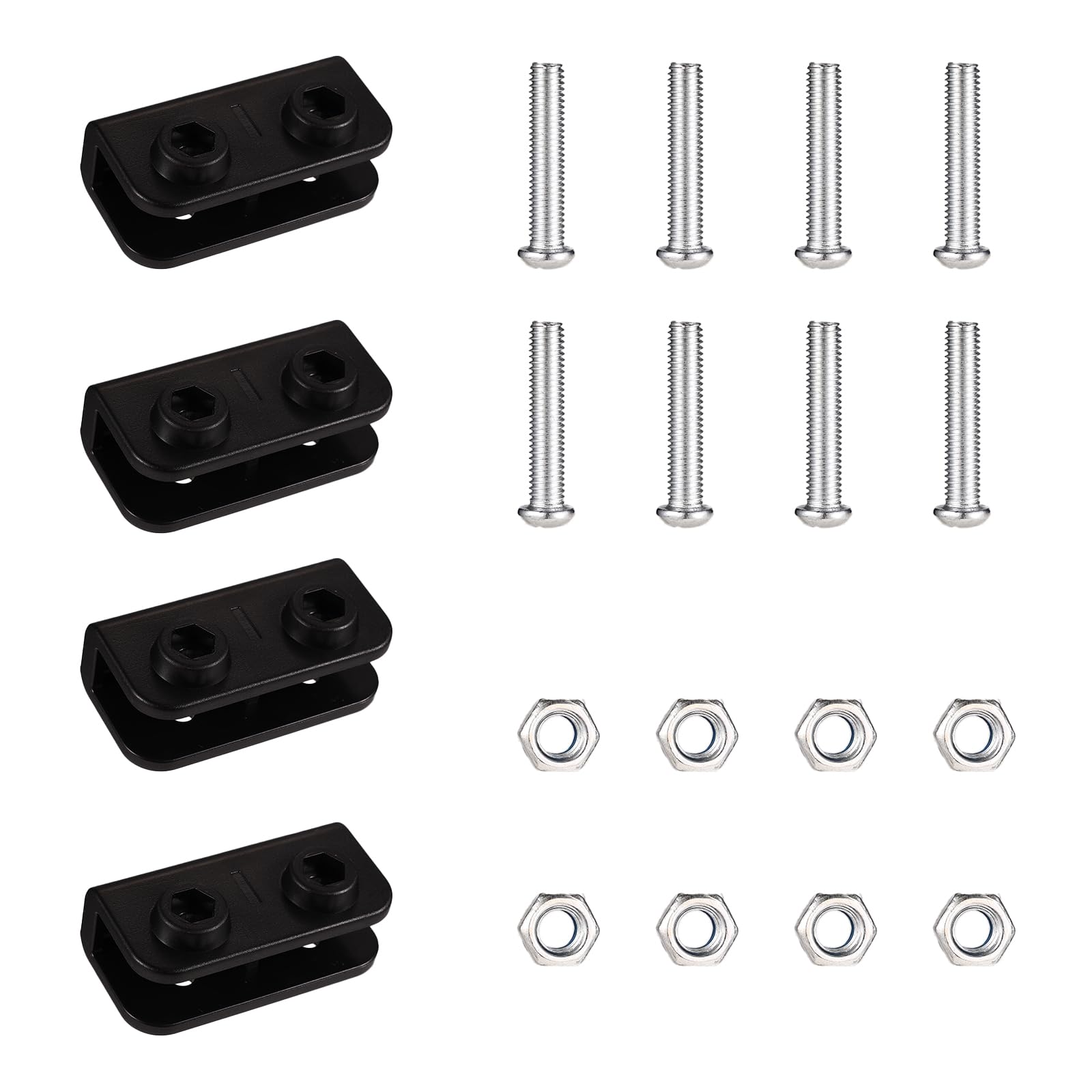 BOXOB 4pcs 2-Way Pop-up Event Shelters Gazebo Replacement Connector