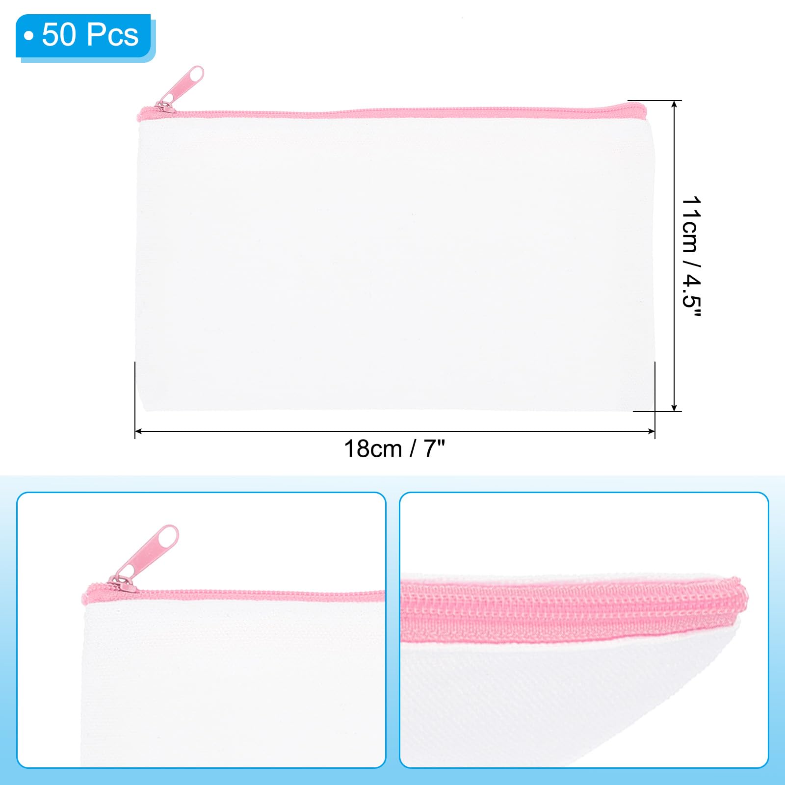 PATIKIL Sublimation Makeup Bags - Image 2