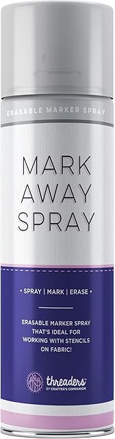 Crafter's Companion Threaders Mark Away Spray for Sewing and Quilting Projects, White, One Size
