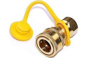 DOZYANT 1/2" QDD LP Gas Quick Connect Disconnect Connector