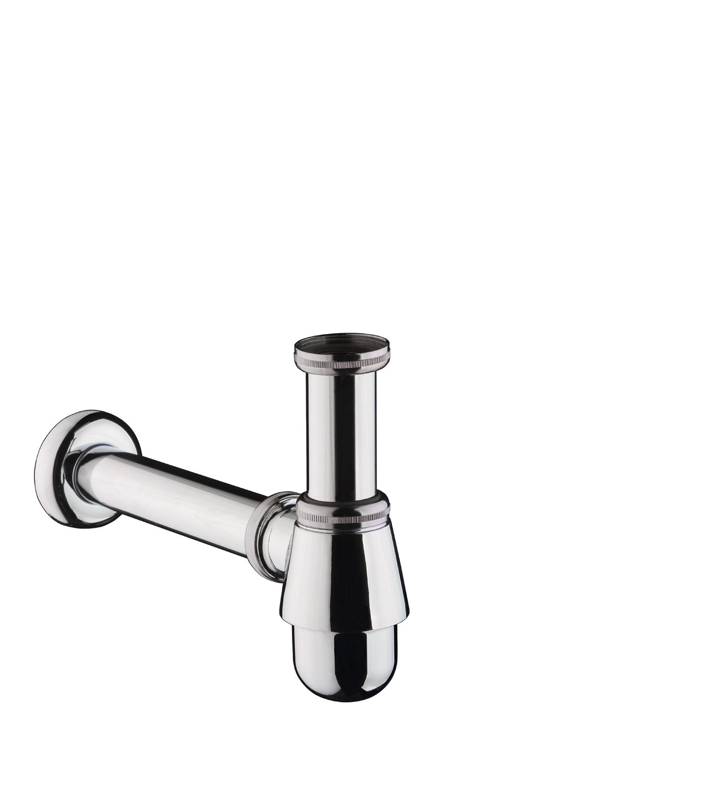 Hansgrohe 55213000 sifón de botella para bidé, cromo