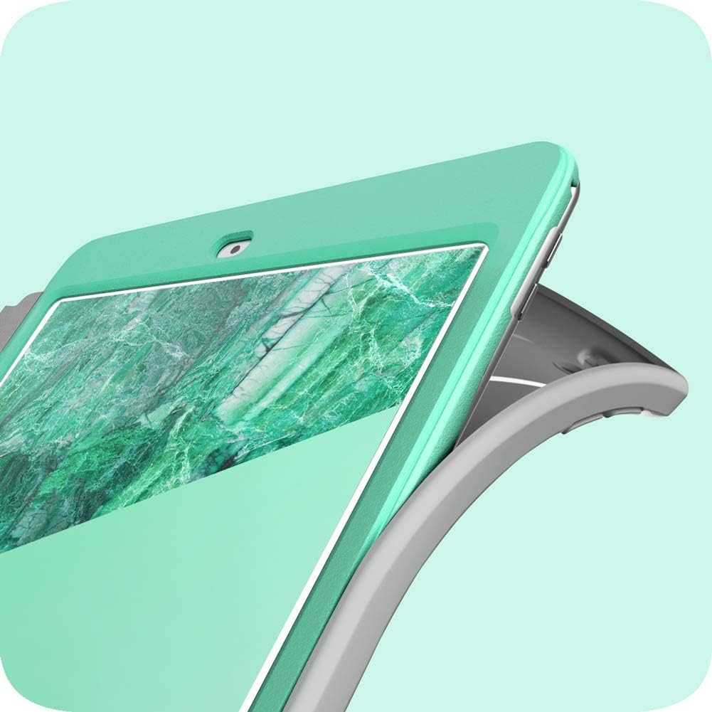 i-Blason Cosmo Case for iPad 9th/8th/7th Generation, iPad 10.2 (2021/2020/2019), Full-Body Trifold with Built-in Screen Protector Protective Smart Cover with Auto Sleep/Wake & Pencil Holder (Prasio)