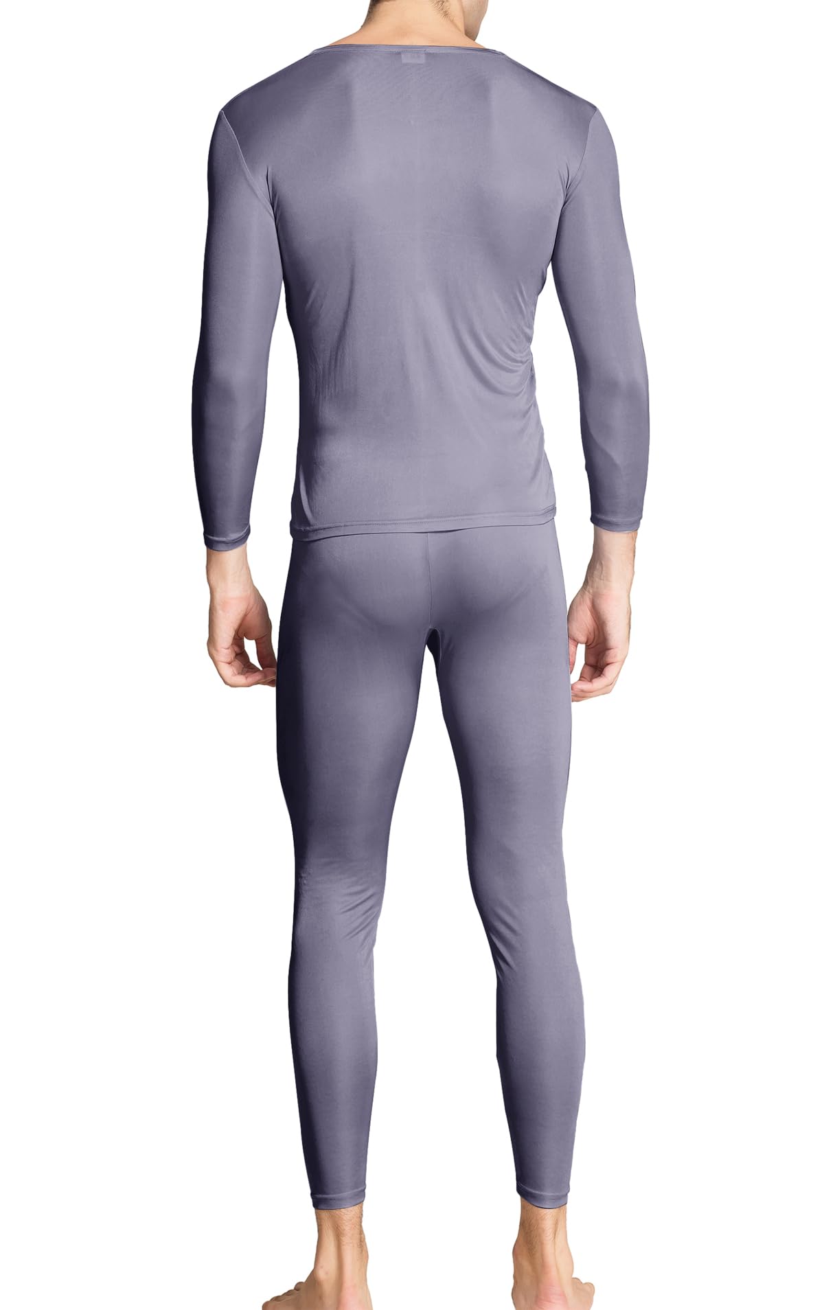 Lange Unterhose aus Seide, V-Ausschnitt, lange Unterwäsche, Maulbeerseide, Thermo-Unterwäsche-Set und Basisschicht